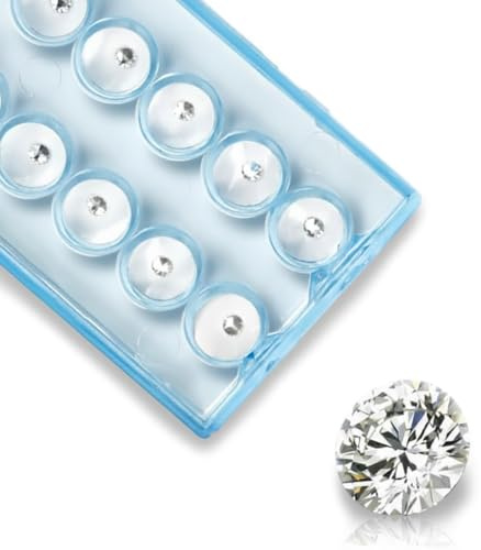 Zahnstein Schmuck Zahnschmuck Set (10 Stück) – Tooth Gem Kit mit Zahnsteine, Zahnsteinchen & Stein für Zahn - Tooth Gems & Tooth Gem für strahlendes Lächeln