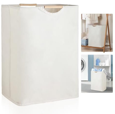 Cesto Biancheria Sporca Pieghevole, 53×39×27 cm, cesto per i panni sporchi, Portabiancheria Salvaspazio per Camera da Letto, Bagno e Dormitorio – Perfetto per Conservare i Panni in Modo Efficiente.