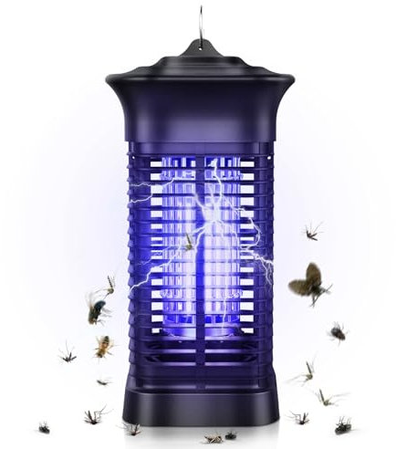 Love begans Insektenvernichter Elektrisch, Insektenfalle Mückenlampe 15 W UV-Licht, Mosquito mückenfalle, Wirksam zum Reduzieren Fliegender Insekten für Innen Schlafzimmer und Gärten