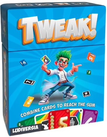 Tweak [M] El Juego de Cartas Que arrasa en Redes sociales | Diversión, emoción y Estrategia | Regalo Ideal para niños y Adultos, Cumpleaños, Navidad y Reyes | Juegos de Mesa Familiares y educativos