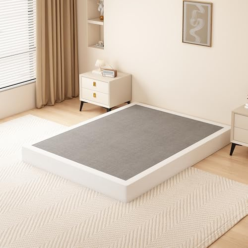 DORITRON 7 Inch Box Spring for Queen Bed Base, 3000lbs Heavy Duty Queen Size Box Spring Metal Mattress Foundation, Easy Assembly, Noise Free