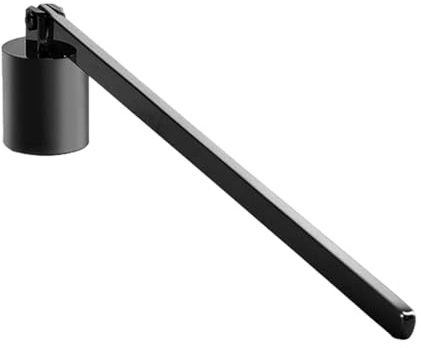 Strumento di Copertura della Candela – Spegnimento a Manico Lungo, Tappo in Acciaio Inossidabile, Accessorio Rustico Decorativo | Elegante Decorazione della casa per Camera da, Soggiorno, Scheda