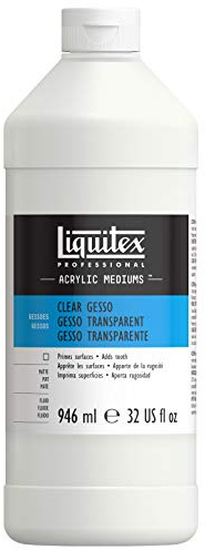 Liquitex Additif - Gesso Acrylique Transparent Flacon 946ml