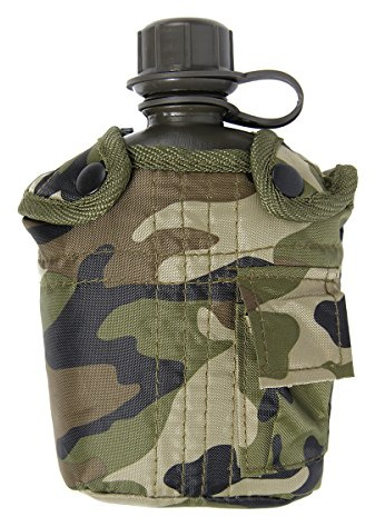 Army Combat Military Water Bottle DPM US GI British Camo Waist Belt Pouch Clip