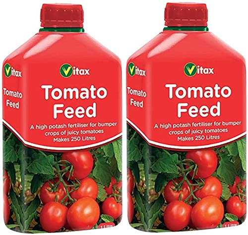 Vitax 5LT1 Flüssiges Tomatendünger, 1 l, 2 Stück