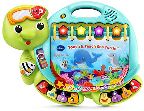 VTech Touch and Teach Sea Turtle Interactive Learning Book