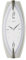 Seiko Clocks Kunststoff QXA342D, Silber