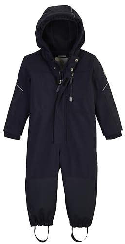 first instinct by killtec Enfant Combinaison Softshell/combinaison pour la boue avec capuche FIOW 10 MNS SFTSHLL ONPC, dunkelnavy, 98/104, 42121-000
