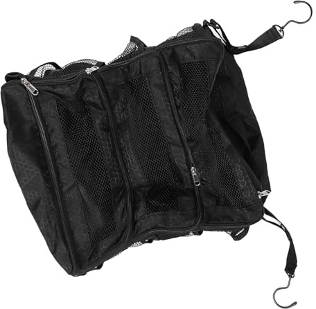 Portable Portable Valigia Organizzatore di Viaggi Portable in Borse Compressione Bagagli Cubi di Imballaggio Appeso, nero