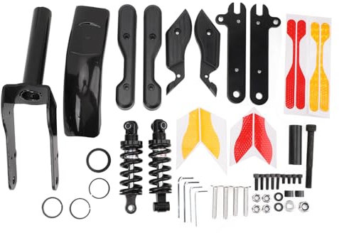 Tbest Fork Sospensione SCOOTTO ELETTRICA, Forcella Anteriore per Ammortizzatori di Sostituzione con Asile Forti Accessori Scooter Elettrici per M365 1S PRO