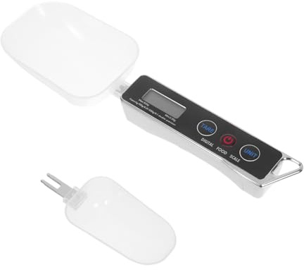 LABRIMP Cuchara Báscula Digital Precisa Capacidad Pantalla LCD Ligera Portátil para Cocina Medición Exacta Ingredientes Sólidos Líquidos Hornear Cocinar