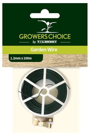 Tildenet Gardenware Garden Wire, 1.2 mm x 100 m, N155, Green