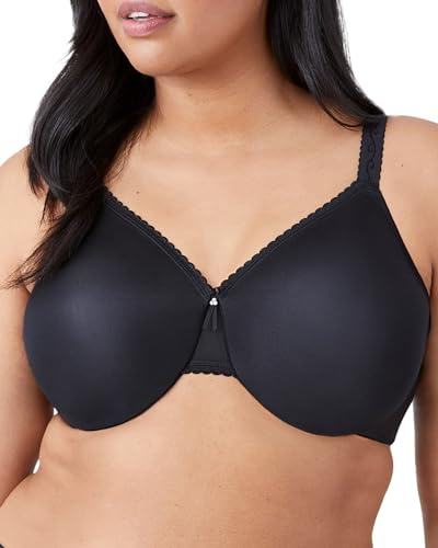 Wacoal Women's Full Figure Simple Shaping Minimiser Bra, Black, 42E