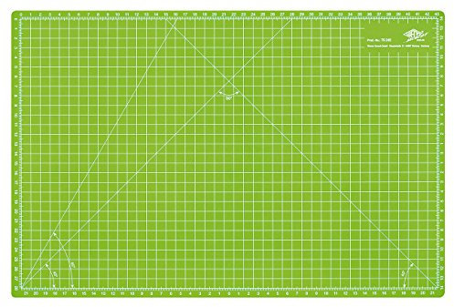 Wedo 79245 Schneidematte Comfortline A3 (CM 45, selbstschließende Oberfläche, 45 x 30 x 0,3 cm) apfelgrün