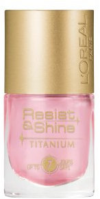 L 'Oreal Resist and Shine Titanium Nail Polish – 103