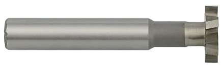 NUSHKI Fresa Per Scanalatura A T, Acciaio Super Rapido, Senza Finitura, Estremità Piatta, 2 Tagli, 14 mm, 60 mm, 2 Viti, 0.315 Pollice, 6x6 cm, Fresa Per Scanalatura A T