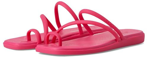 Crocs Miami Toe Loop Sandali Donna, Dragon Fruit, 37/38 EU