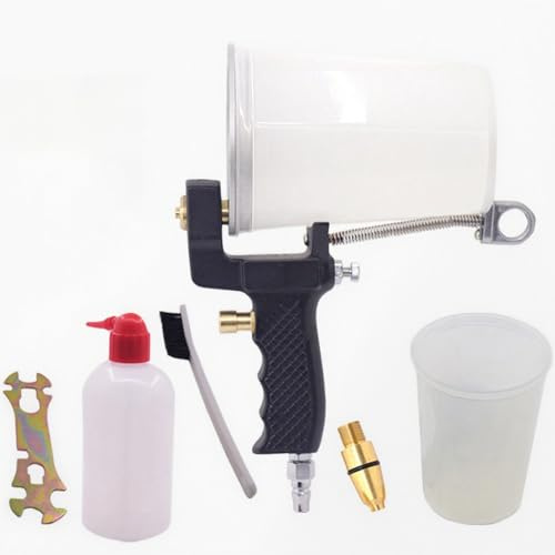 Handhållen gelcoat-sprutpistol, luftdriven gelcoat- eller hartssprutpistol for målning, koppkapacitet 1000 ml, munstyckesdiameter 3 mm, for hartser, skärmfilmer, puts, färger, bilreparationer(3mm)