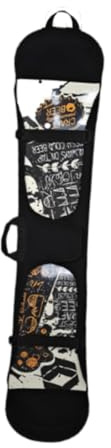 pistro Custodia per Snowboard Neoprene - Borsa Zaino Resistente per Tavola da Snowboard 160 cm (63 inch) - Protezione Sbr- 145 Centimetri