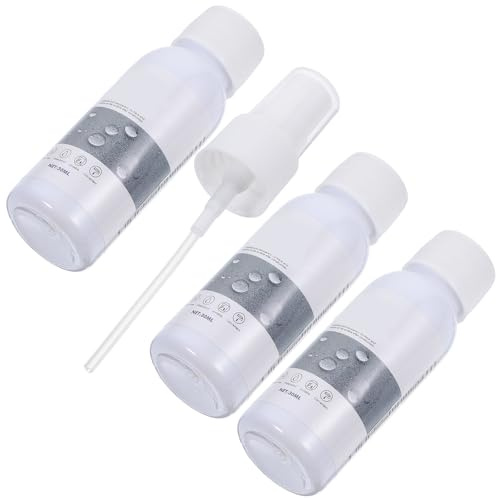 Gadpiparty Spray Impermeabilizante para Calzado y Ropa, 3 Piezas de Aerosol Portátil de Plástico Blanco, Resistente al Agua y Protector para Uso en Exteriores