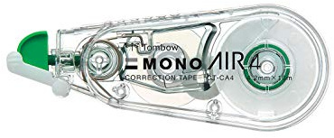 Tombow CA4 Correction Tape Roll in The Middle, 4.2 mm x 10 m 1 Items