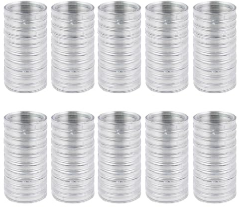 Prophila Cápsulas para Monedas diámetro 31 mm Paquete de 100