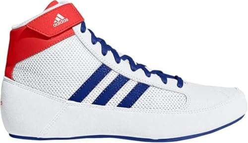 adidas Men's Boy's HVC2 Wrestling Mat Shoe Ankle Strap 2 Colors AQ3325