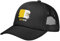 Vatikan – Trucker-Mütze mit der Vatikan-Flagge für Männer und Frauen, eine atmungsaktive Kappe mit Netzrücken, verstellbare Vintage-Baseballkappe, lustige Papa-Kappe, modische Golfkappe, Freizeitmütze