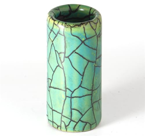 Jade Warrior Medium – Handmade Ceramic Guitar Slide – Warm Tone, Smooth Feel – Artisan Finish – Made in Small Batches – (Medium)