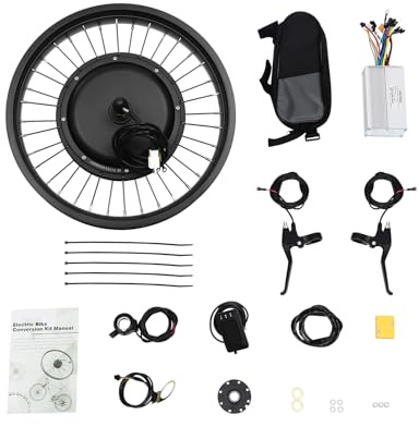 20 tums elcykelmotor 48 V 1 O00 W framhjulssats konverteringsmotorsats (utom batteri)