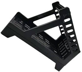 LIXSAZSE Porte-étiquettes d'expédition haut de gamme pour rouleaux et étiquettes en accordéon - Accessoire d'imprimante de bureau compact et durable pour la maison et le bureau - Porte-étiquettes