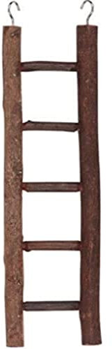 Kerbl Leiter 5-sprossig, Naturholz, Länge 26 cm