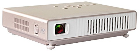 Videoproiettore Mini 1500 Lumen Risoluzione Nativa di WXGA 1280 x 800 Supporta 1080p DLP Mini Proiettore HD 3D