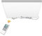 Deckenheizung Infrarot mit Thermostat Fernbedienung, Infrarotheizung Deckenmontage, Elektroheizung Deckenheizstrahler Heizkörper Heizpaneel, Infrarotheizstrahler Energiesparend, 400 Watt - 59,5x59,5cm
