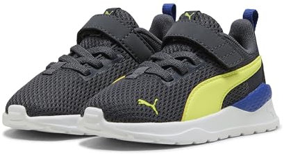 PUMA Unisex Baby ANZARUN LITE AC INF Sneaker, Galactic Gray-Lemon Sherbert Black, 22 EU