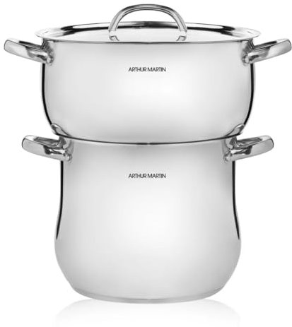 AM - Stainless Steel Couscous Maker 9L