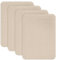 AINIUNIU 4 PCS Self-Adhesive Coarse Linen Patches, Large Canvas Repair Patch Fabric Adhesives 8 X 11inch Waterproof for Repairing Sofa, Car Seats, Chairs, Clothes Made of Linen(Off White)