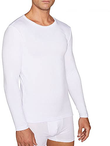 YSABEL MORA Camiseta Térmica Infantil Manga Larga Cuello Redondo | Interior afelpado suave, retiene el calor sin volumen, para el cole, juegos al aire libre o casa