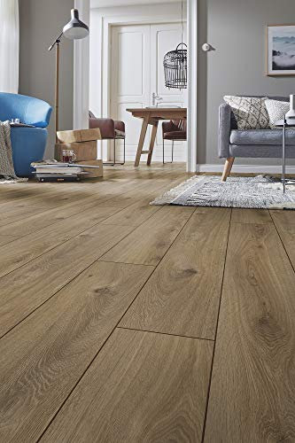 Pavimento Laminato AC4 a Incastro, Kronotex, Rovere Naturale Prestige, Spessore 8mm, Scatola 2,131m²