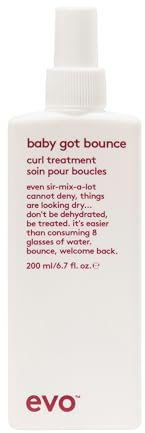 Evo got bounce curl treatment 200ml I Intensive feuchtigkeitsspendende Spülung für welliges, lockiges Haar I verleiht Geschmeidigkeit und reduziert Frizz I vegan, ohne Sulfate