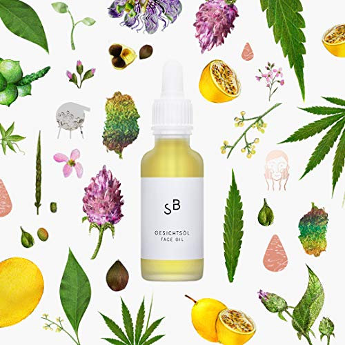 Studio Botanic Gesichtsöl – Regenerierende Gesichtspflege mit Bakuchiol und Bio Maracujaöl – 30 ml Pipettenglasflasche – 100% Rein Natürlich – Zertifizierte Vegane Naturkosmetik