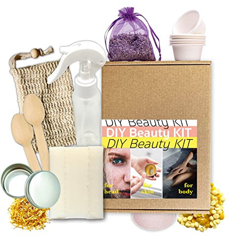 DIY Beauty Set von spreetherm - 20 Teile für Seife, Gesichtspflege, Lipgloss & Co. # beauty produkte tiktok # diy set erwachsene frauen # geschenk für frauen wellness