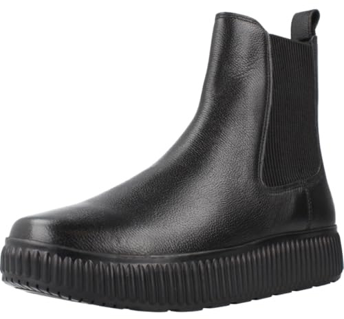 Geox Botines D Graisy B para mujer, Black, 40 EU