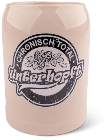 Bierkrug Unterhopft