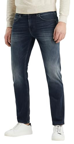 PME Legend Herren Jeans NIGHTFLIGHT - Regular Fit - Blau - Dark Clean Blue, Größe:34W / 32L, Farbe:True Winter Blue TWB