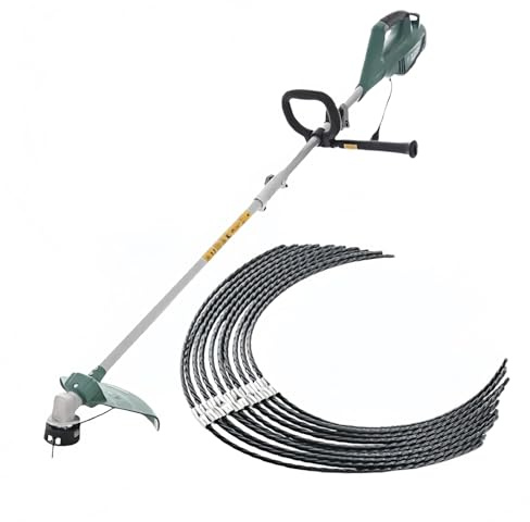 Medrialife 20 Hilo de Desbrozadora Bosch F016800431, 37 cm x 3,5 mm, Hilo de Desbrozadora para AFS 23-37, Hilo de corte extra fuerte con perfil cuadrado, alta resistencia