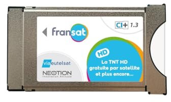 RECONDITIONNÉ Module PCMCIA FRANSAT CI+ Dernière Version 1.3 + Carte PC7 Récepteur TV