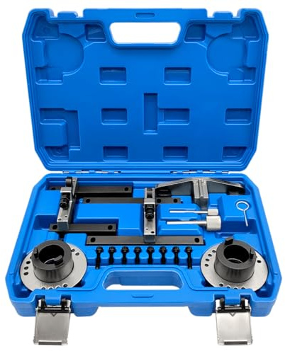 ZKTOOL Herramienta de Bloqueo de Correa de Tiempo de Motor, Compatible con Ford Motor de Gasolina 1.0 SCTI EcoBoost de 3 Cilindros, Herramienta de Ajuste de Correa de Tiempo, 303-1605/1 303-1605/2