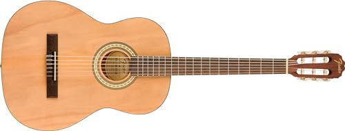 Fender FA-25N Klassische Akustikgitarre, Walnuss Griffbrett, Natur