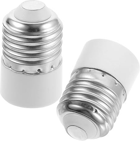 WOONEKY 2 Stück Lampenfassungsadapter E27 E14 Hochtemperaturbeständig Sicher Und Langlebig Lampenadapter Für Tischlampen Deckenlampen Led Leuchten Einfach Zu Verwenden Kompatibel Mit